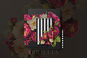 Ophelia Dark Moody Florals, an Object Graphic by Eclectic Anthology (Thumbnail 5 of 14)