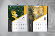 Wall calendar design template, a Stationery Template by Tanmoy Topu (Thumbnail 4 of 5)