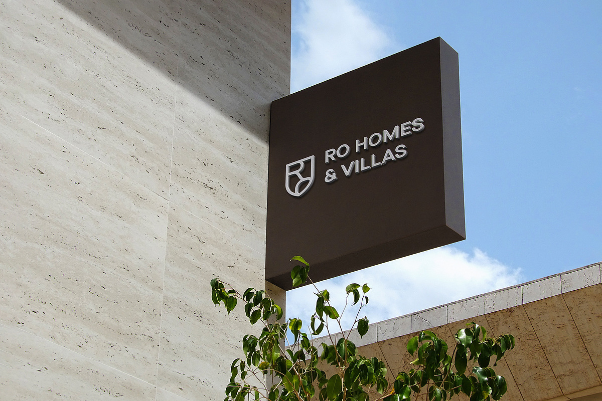 Logo Mockup Black Sign Building, a Product Mockup by Asylab (Photo 3 of 5)