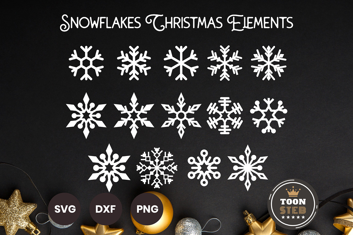 Christmas decorations svg Vol 3, a Decorative Illustration by Toonsteb (Photo 1 of 2)