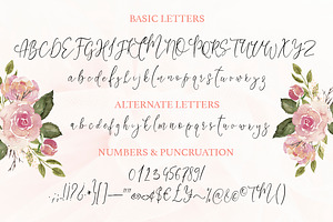 Little Girl. Gentle Script Font.