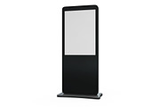Information Kiosk Mockup, a Product Mockup by PixelMockup (Thumbnail 4 of 17)