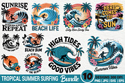 Summer Surfing Sublimation Bundle, a Photo by Actual Pixel (Thumbnail 1 of 13)