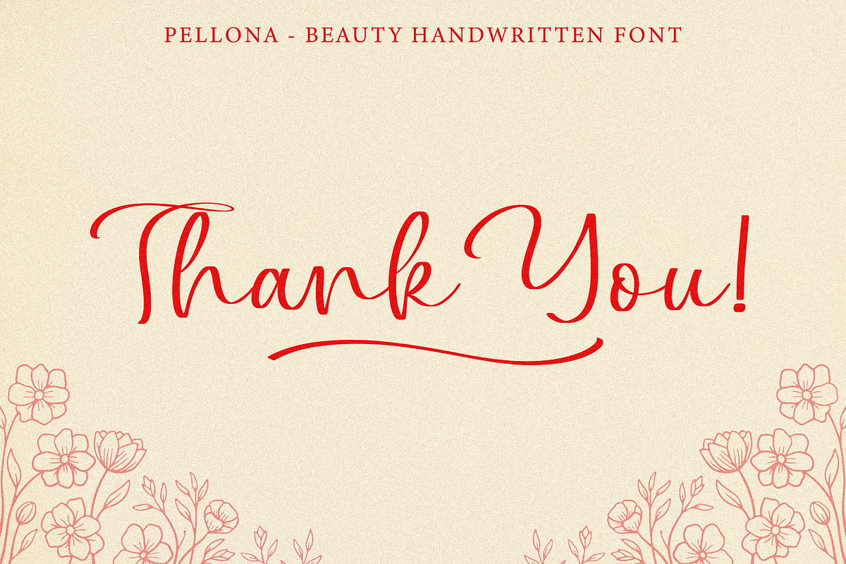 Pellona - Beauty Handwritten, a Script Font by Graha Type (Photo 12 of 12)