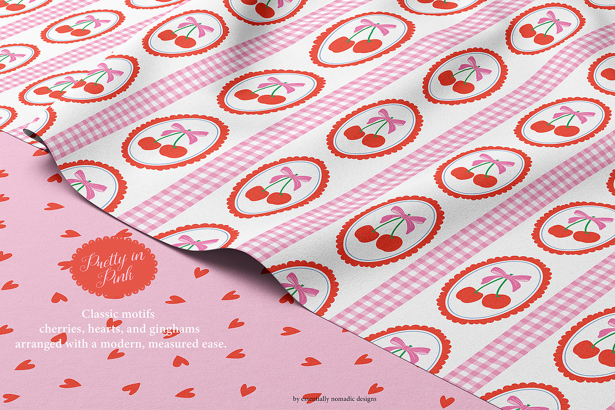 Pretty In Pink | Seamless Patterns, a Pattern Graphic by Essentially Nomadic (Photo 2 of 13)
