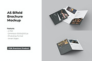 A5 Bifold Brochure Mockup, a Brochure Template by FDR Studio (Thumbnail 1 of 6)