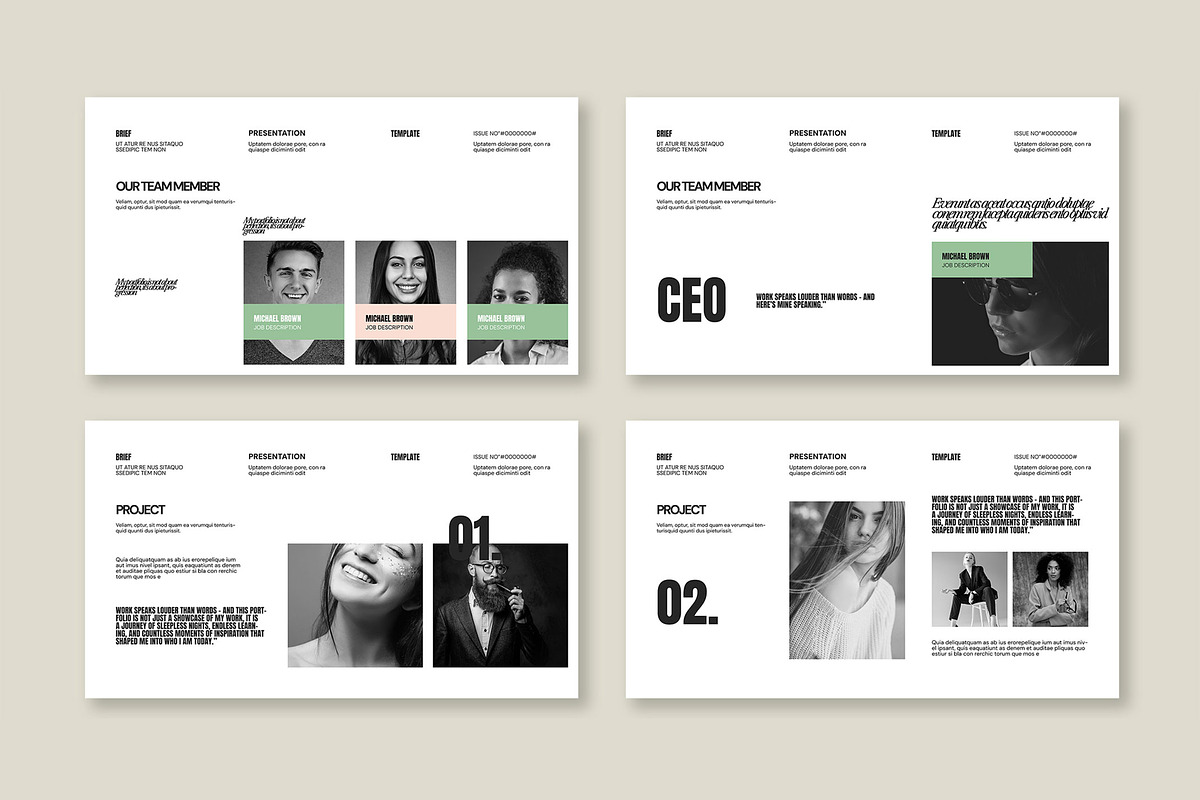 Brief Campaign Presentation Template, a Presentation Template by Mighty-Slide (Photo 4 of 5)