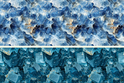 Cyanite Seamless Photo Patterns, a Pattern Graphic by DigitaI Craft Corner (Thumbnail 4 of 6)