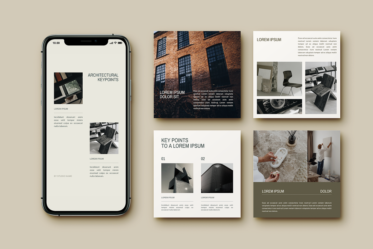 Refined Social Media Templates, a Social Media Template by Brand & Bloom (Photo 9 of 9)