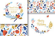 Autumn pattern & cards, a Card Template by Vera Holera (Thumbnail 1 of 3)
