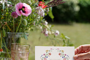Florama Watercolor Floral Summer Set, a Decorative Illustration by Veris Studio (Thumbnail 7 of 23)