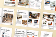 Elegant Catalog Brochure Furniture, a Brochure Template by productype1 (Thumbnail 5 of 6)