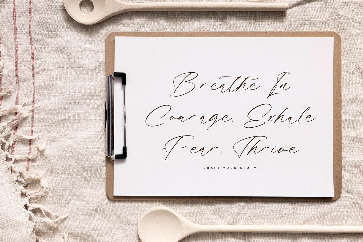 Fasttelo Engelliy Elegant Script, a Script Font by Letterena Studios Script (Photo 6 of 15)