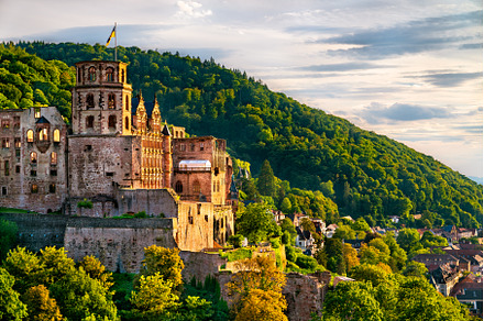Ruins of Heidelberg Castle in, an Architecture Photo by Leonid Andronov