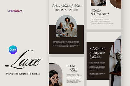 Luxe - Creator's Course Pack