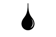 Water Drop Silhouette Vector Bundle, an Illustration by musafir_fashion (Thumbnail 22 of 51)