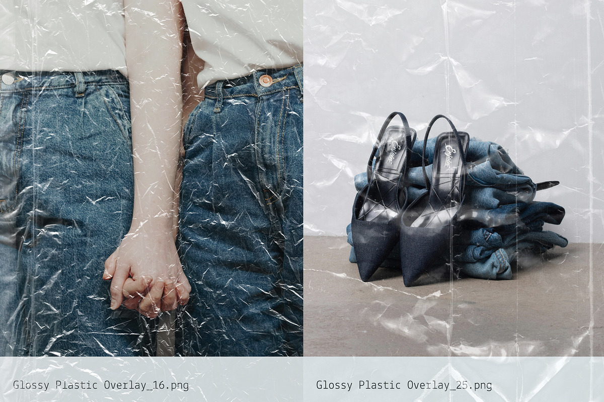 Glossy: Plastic Texture Overlays, a Texture Graphic by Anastasiia VNSK (Photo 12 of 19)