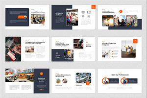 Vanguard Industrial PPTX Template