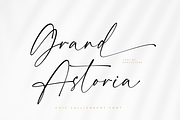 Grand Astoria // Chic Calligraphy, a Script Font by Pen Culture (Thumbnail 1 of 10)