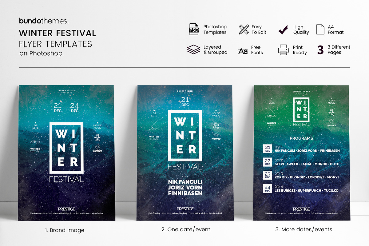 18 Eye-Catching Event Flyer Bundle, a Flyer Template by Bundo Themes (Photo 21 of 22)