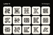 1400 Alphabet Letters Logo, a Solid Icon by Creative Stall (Thumbnail 18 of 34)