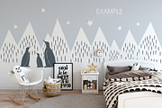 KIDS WALL & FRAMES Mockup Bundle - 2, a Print Template by Yuri-U (Thumbnail 36 of 43)