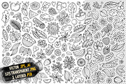 Summer Nature Objects & Symbols Set, a Seasonal Illustration by BALABOLKA (Thumbnail 3 of 4)