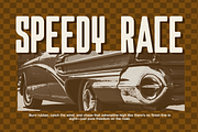 Gurma - Condensed Retro Sans, a Sans Serif Font by Pandeka Studio (Thumbnail 7 of 9)