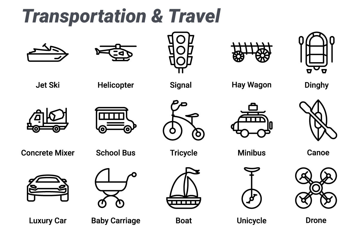 Transportation & Travel, an Icon by Color Cubes (Photo 4 of 5)