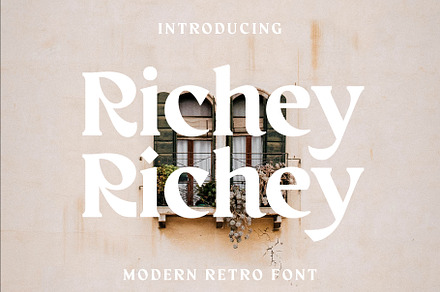 Richey Retro Font