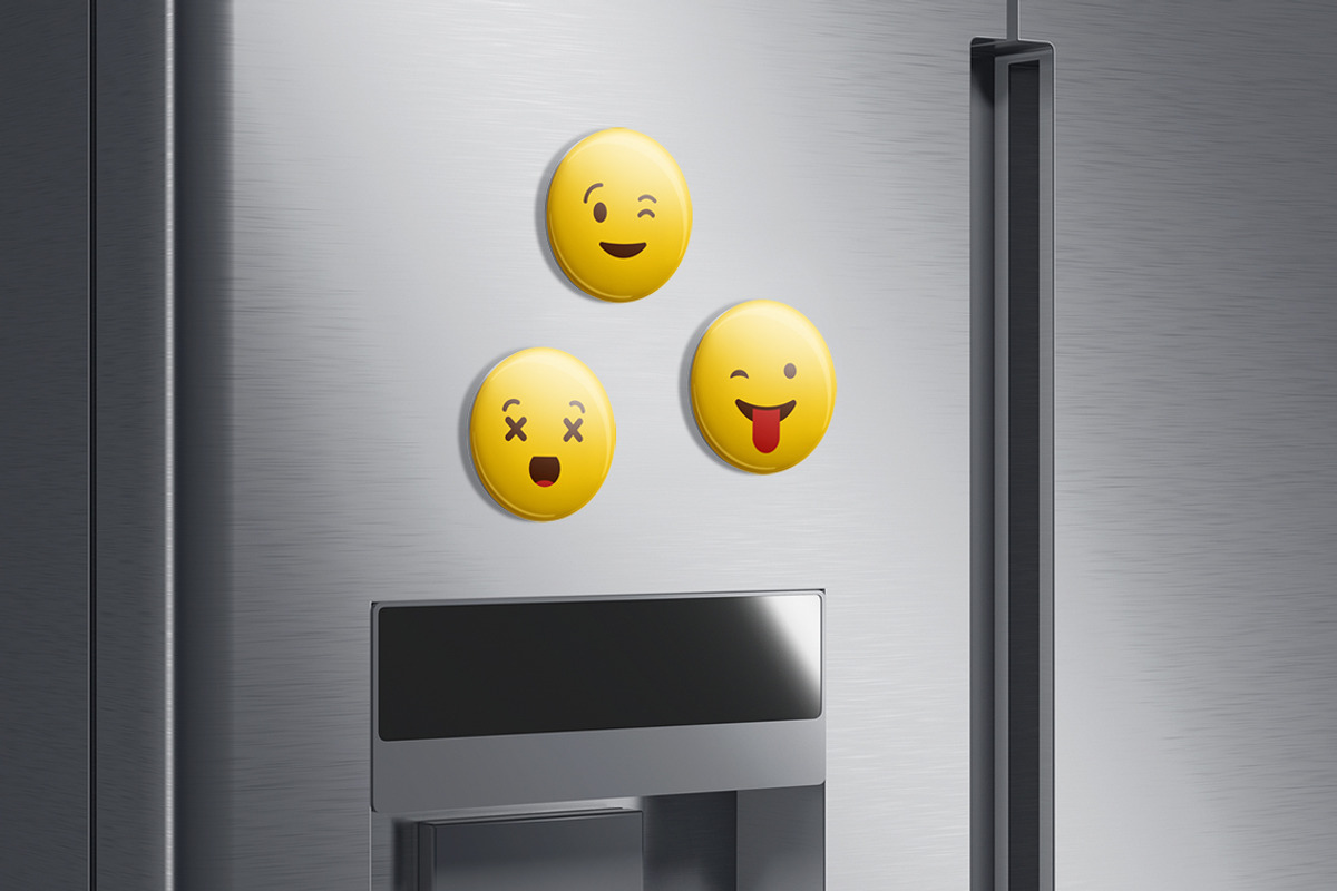 Fridge Magnet Mockups, a Product Mockup by rebrandy (Photo 6 of 11)