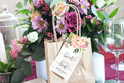 Gift Favor Tags Canva Template, an Invitation Template by ShineOnWedding (Thumbnail 2 of 8)