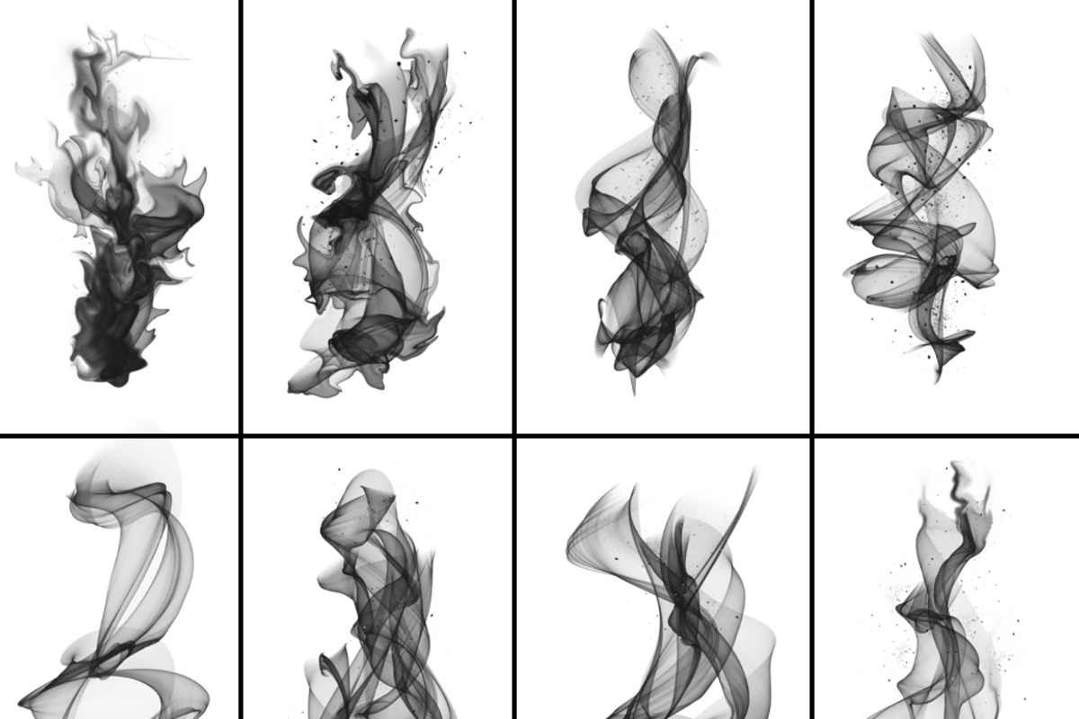 Fire and Smoke Photoshop Brushes, a Brush Add-On by MRI STUDIO (Photo 2 of 11)