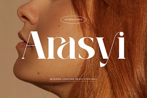 Arasyi Modern Ligature Serif Typefac