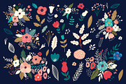 Flowers and Deer, an Animal Illustration by MoleskoStudio (Thumbnail 12 of 24)