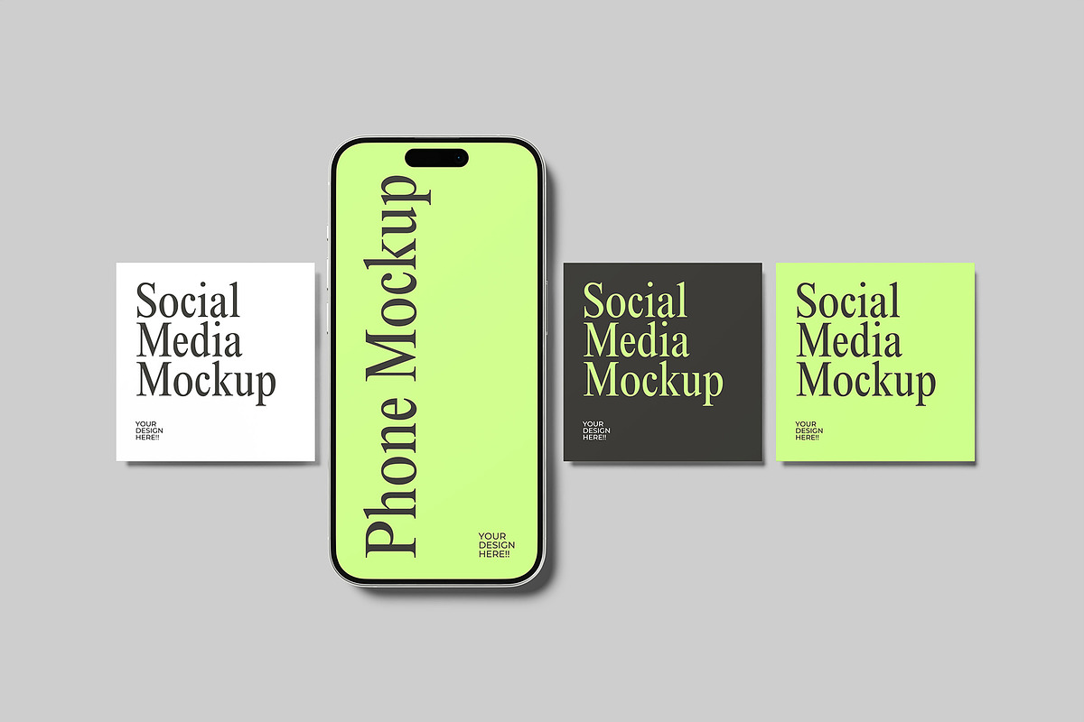 Social Media Post Mockup, a Device Mockup by Graphiculon (Photo 10 of 11)