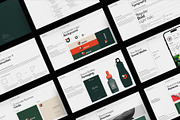 Brand Guidelines Presentation Layout, a Presentation Template by DesignCrest (Thumbnail 4 of 21)