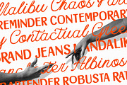 Esteta Script - Font Duo, a Script Font by Letter Fresh (Thumbnail 8 of 11)