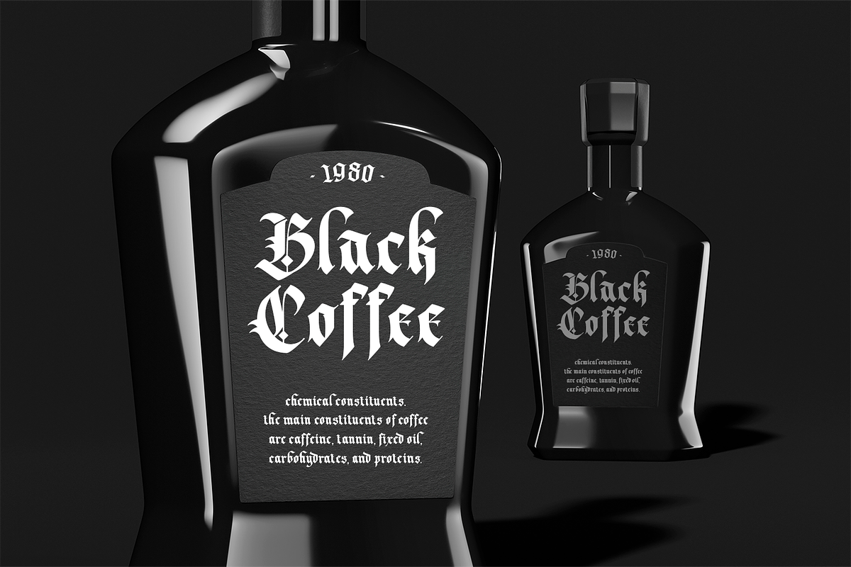 Dark Whisper – Fierce Blackletter, a Blackletter Font by Almarkhatype (Photo 3 of 10)