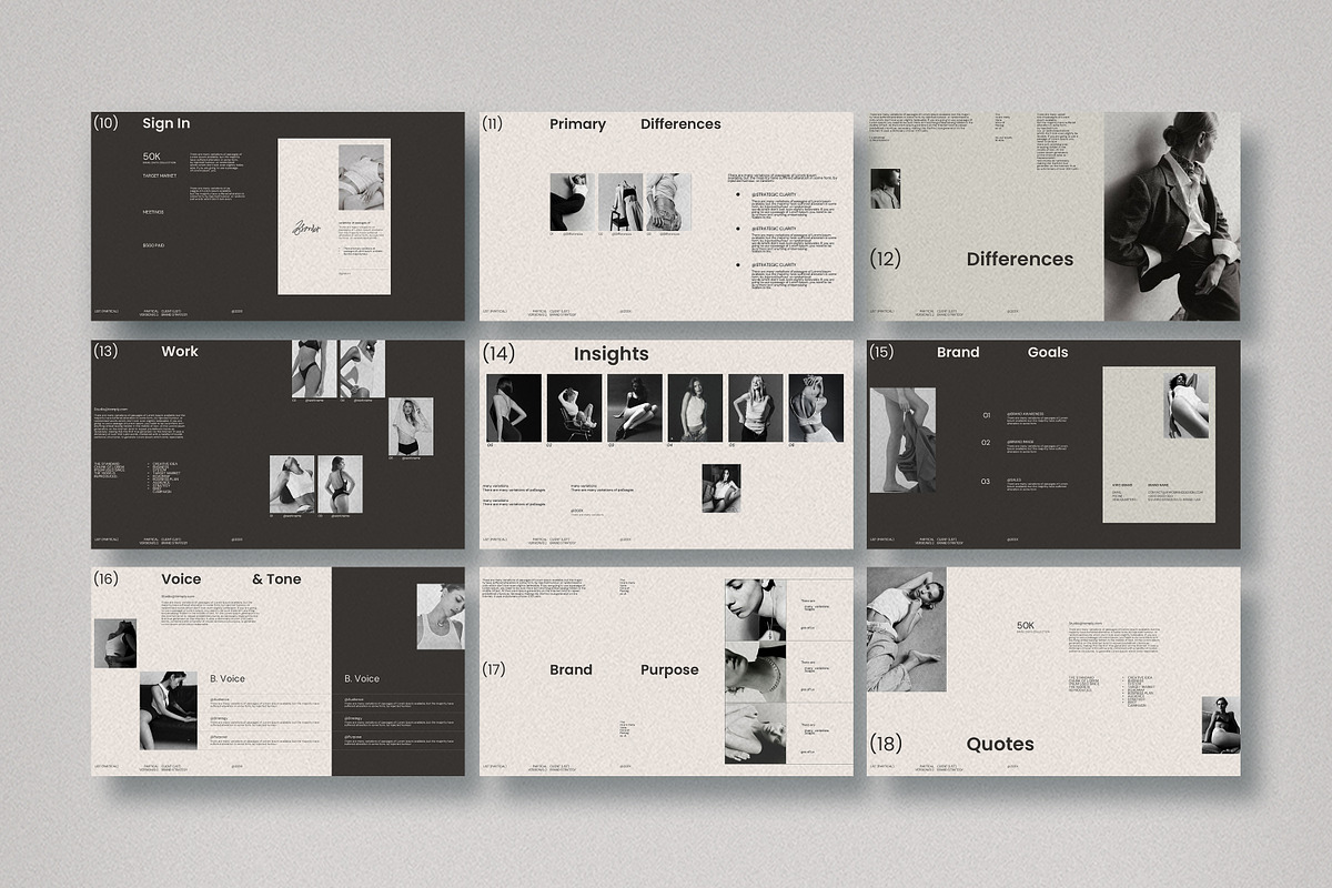 Ouro Brand Strategy Presentation, a Presentation Template by Studio Temply (Photo 10 of 12)
