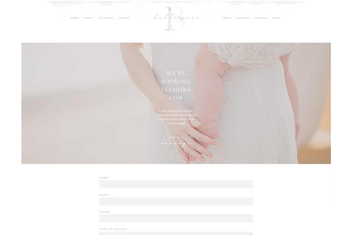 Belle Mère ProPhoto 6 Template, a Templates & Theme by Red Met Yellow Creative (Photo 10 of 14)