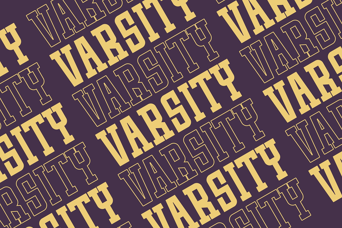 Horizon Varsity - Vintage Slab Serif, a Slab Serif Font by Pian45 Studio (Photo 8 of 11)