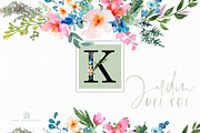 Jardin Del Sol - Watercolor Floral S, an Illustration by SmallHouseBigPony (Thumbnail 11 of 13)