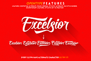 Roverd W+D - Vintage Retro Font, a Script Font by dexsarharryfonts (Thumbnail 2 of 5)