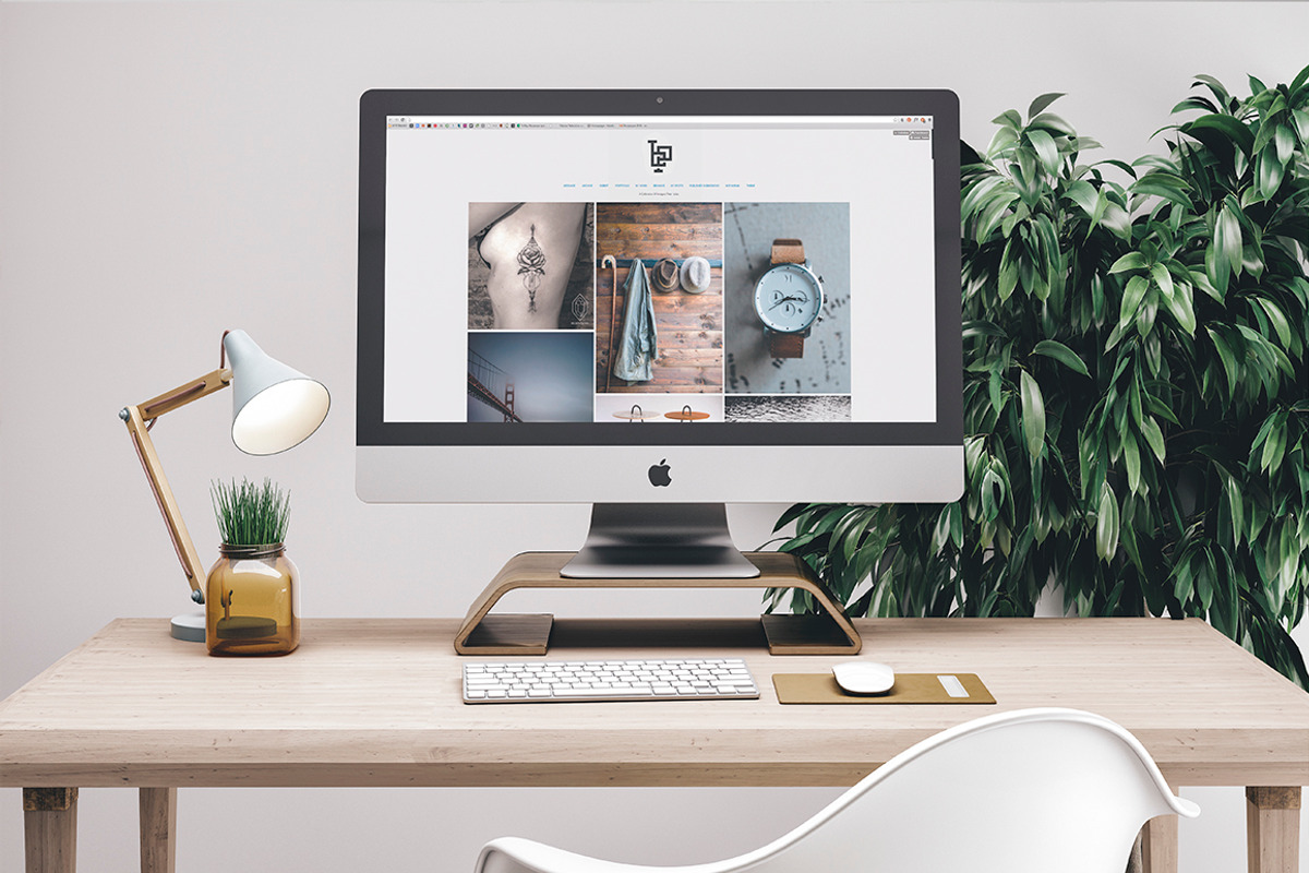 Workspace Mockup Set 5, a Mac Mockup by Best Pixels™ (Photo 3 of 6)