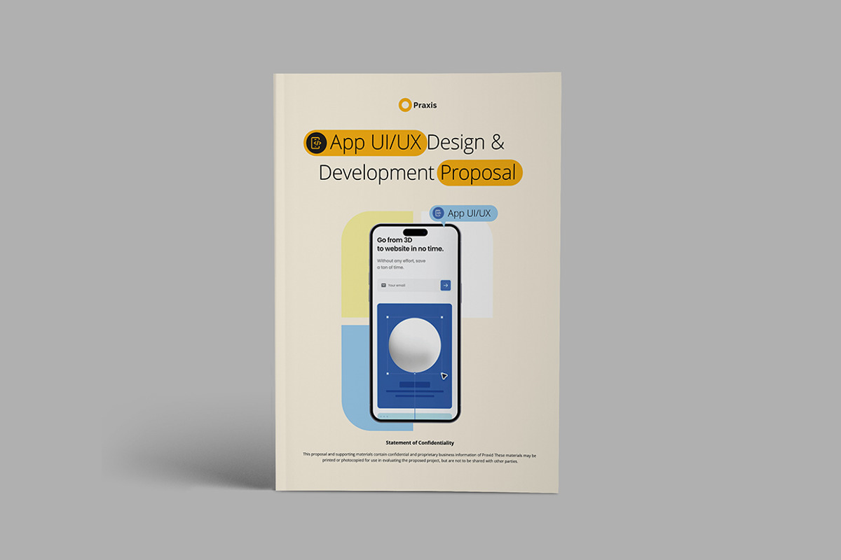 Proposal, a Stationery Template by azadcsstune (Photo 1 of 7)