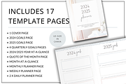 Canva Planner - Inspired Avenue, a Stationery Template by Lady Boss Studio (Thumbnail 5 of 8)