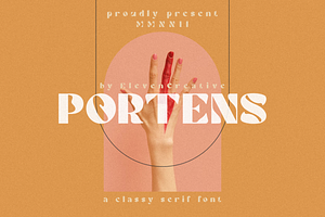 Portent Serif Font