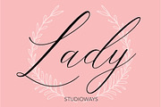 Lady Slippers Align, a Script Font by STUDIOWAYS (Thumbnail 5 of 5)
