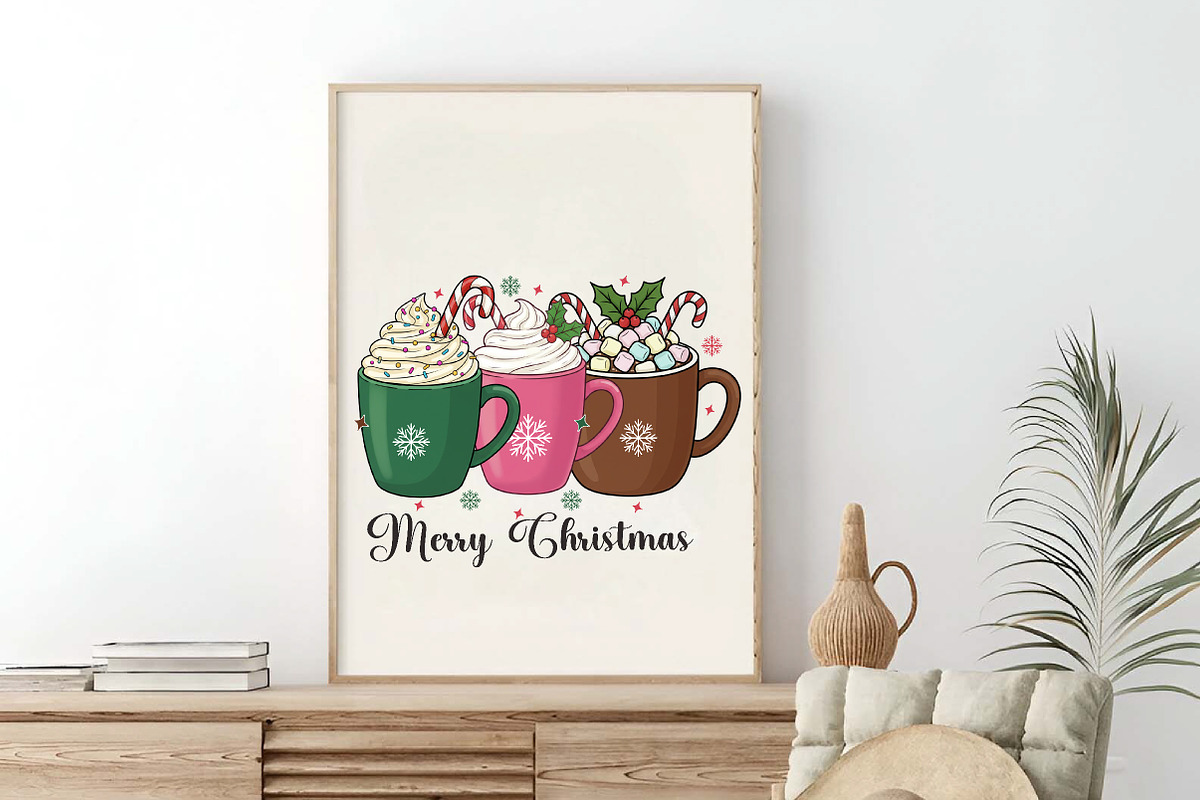 Christmas Coffee Png, an Illustration by SinaCreation (Photo 5 of 7)